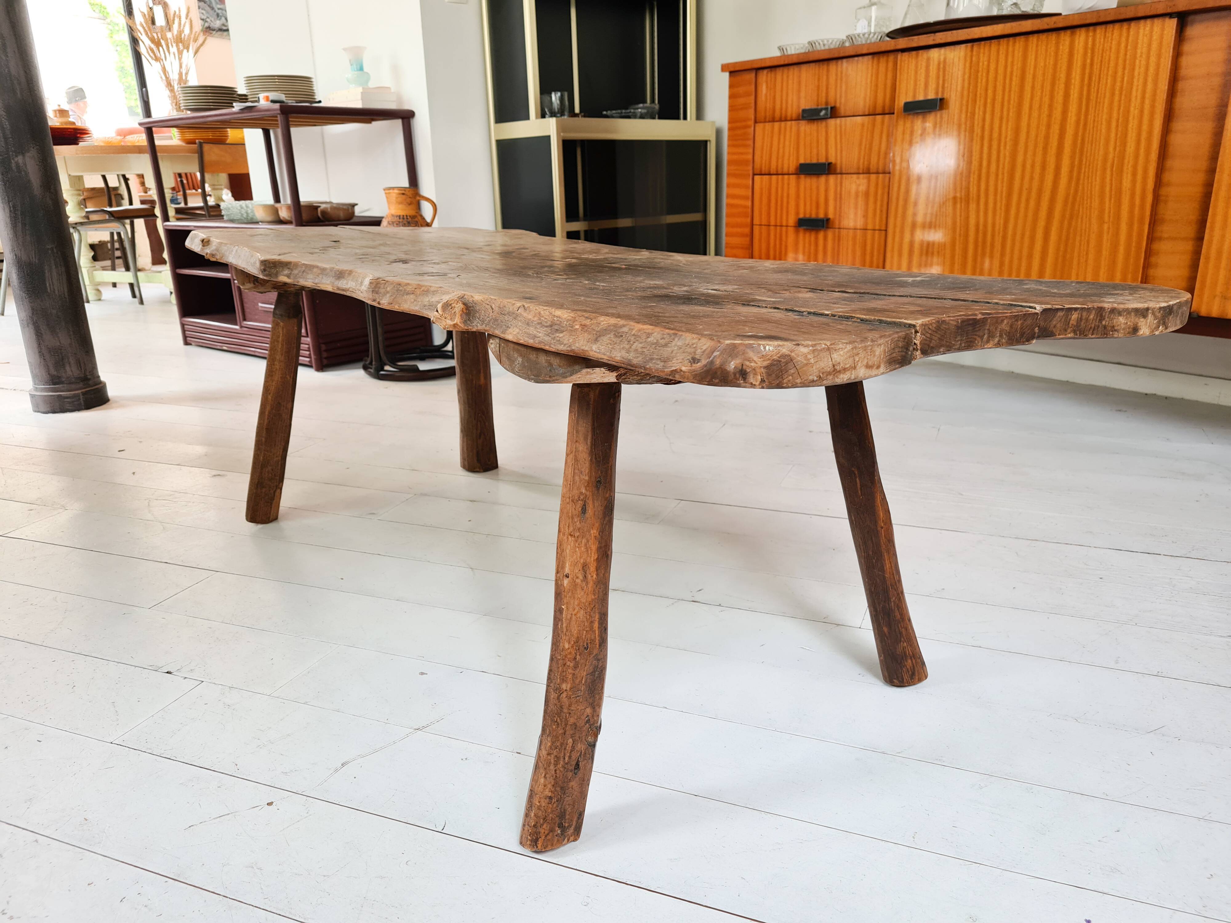Brutalist coffee table