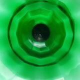 Old candy glass blown 35 cm high