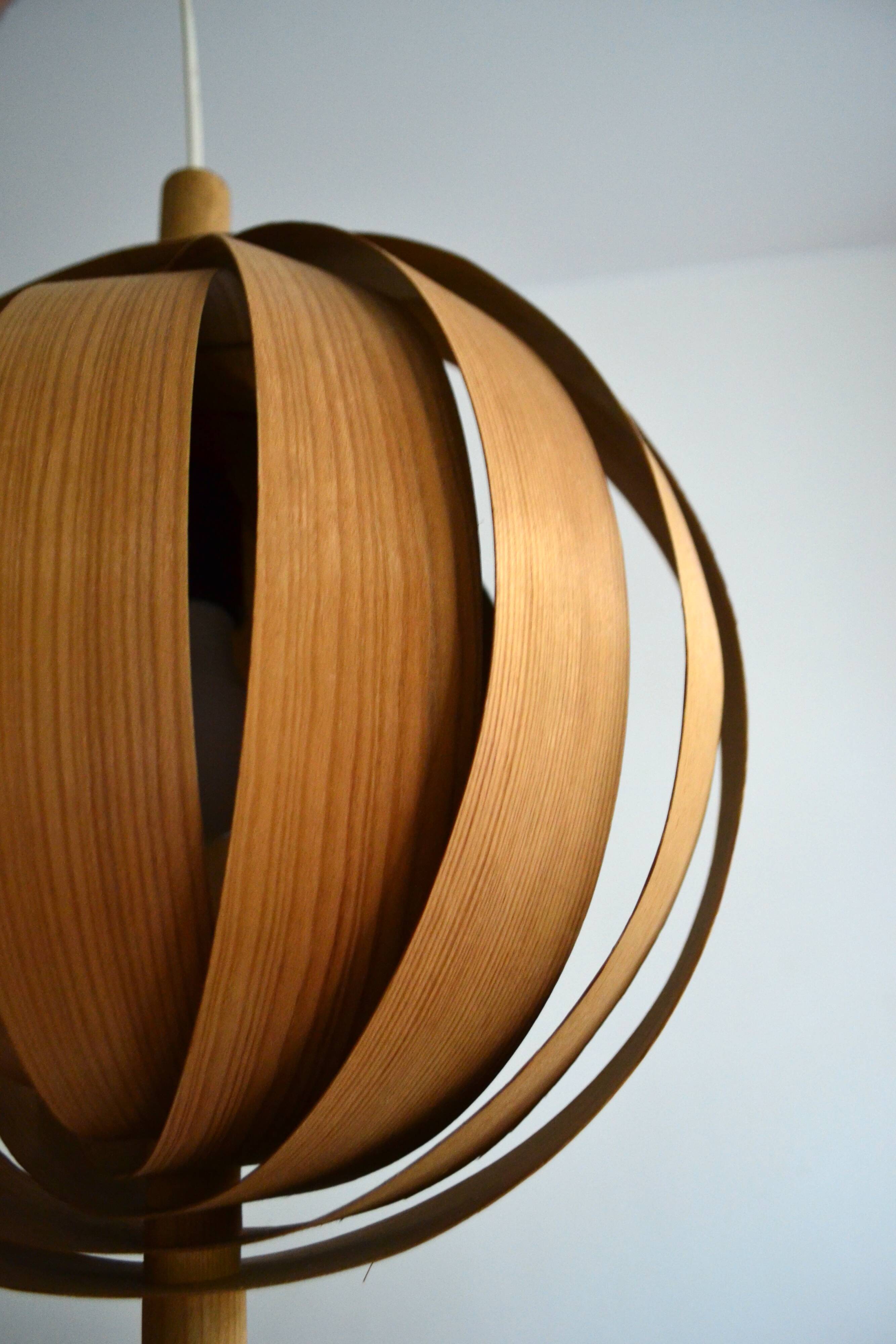 "Moon" pendant lamp by Hans Agne Jakobsson for Markaryd, Sweden, 1960s