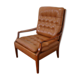 Fauteuil style chesterfield