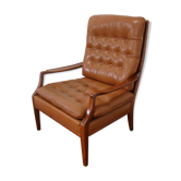 Fauteuil style chesterfield