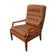 Fauteuil style chesterfield