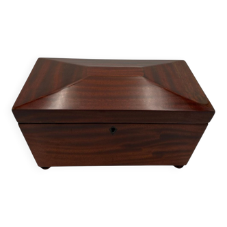 Decorative Box in Mahogany, England, 1880s