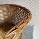 Vintage wicker basket