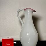 Opaline Pitcher Baccarat / Saint Louis 19th century