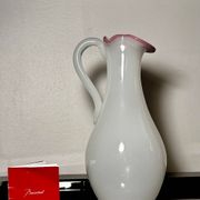 Pichet Opaline Baccarat / Saint Louis 19ème siècle