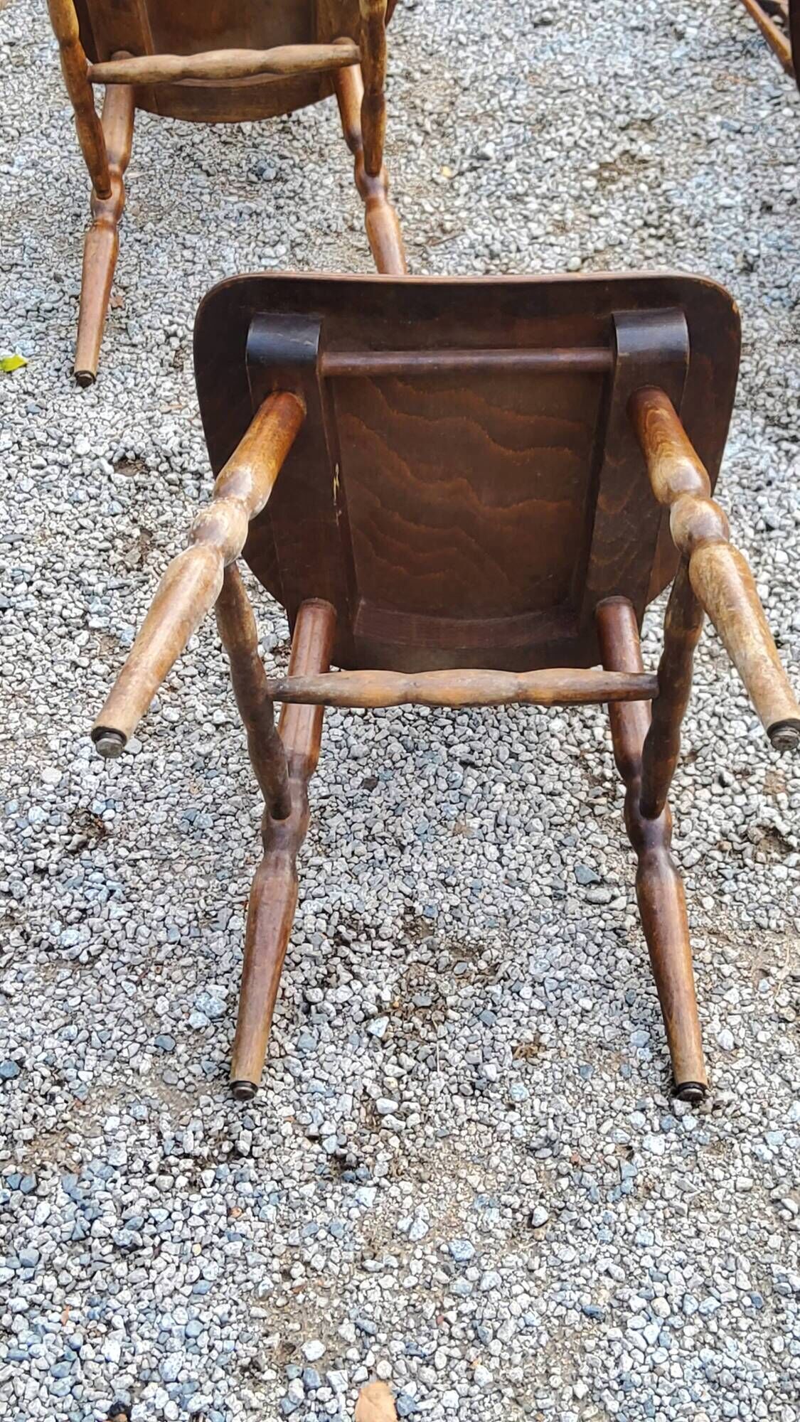 Set de 6 chaises de bistrot Baumann vintage des années 60