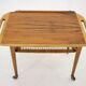 1970s beech serving cart by Drevotvar Czechoslovakia