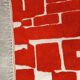 Handmade Moroccan wool rug, large size 250x150 cm, handcrafted.