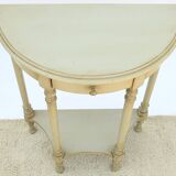 Lacquered wooden console