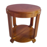 Round art deco coffee table