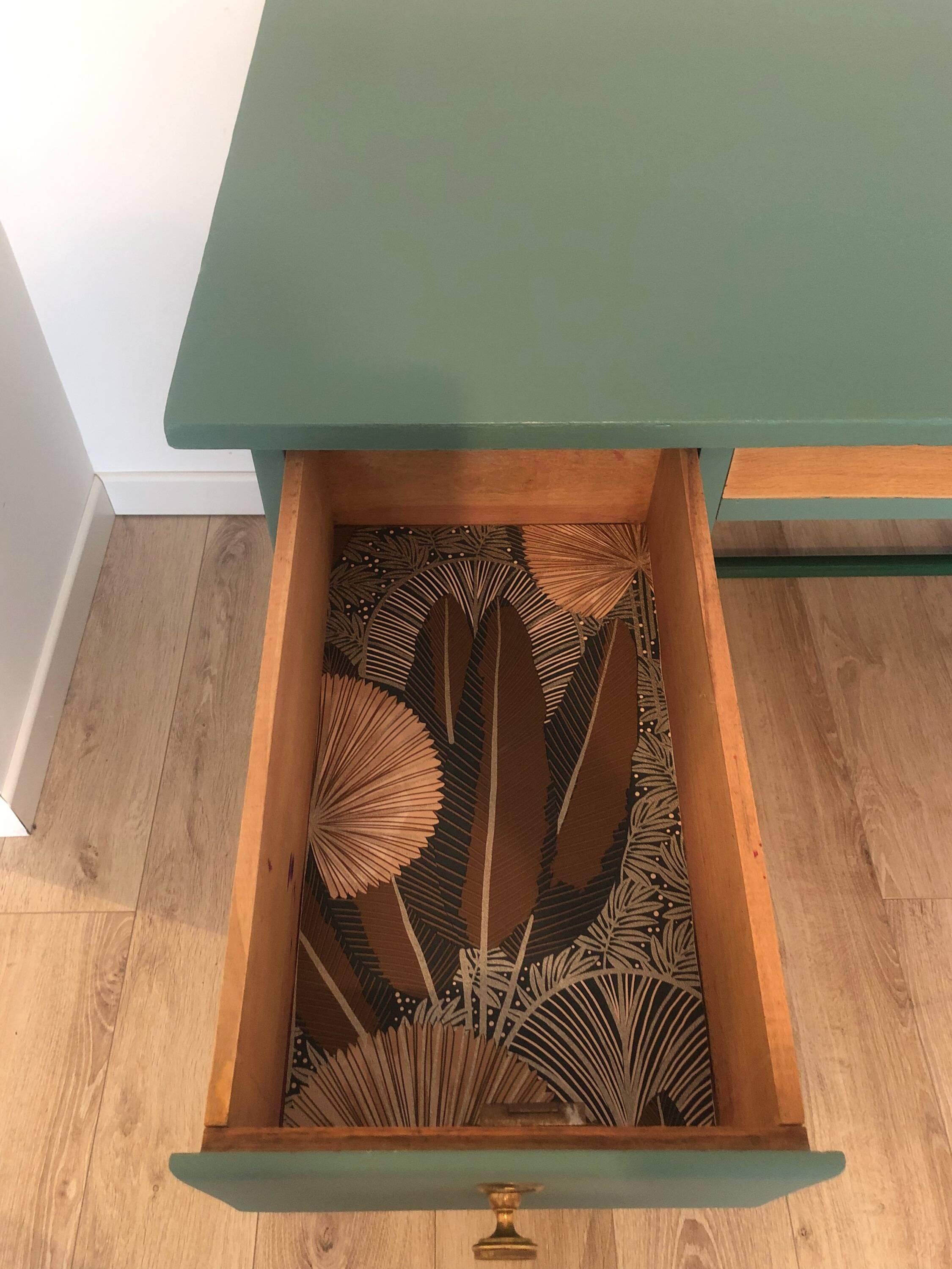 Schoolmaster's desk from the 1950s