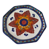 Assiette peinte à la main Céramica La Maga (Santo Stefano di Camastra)