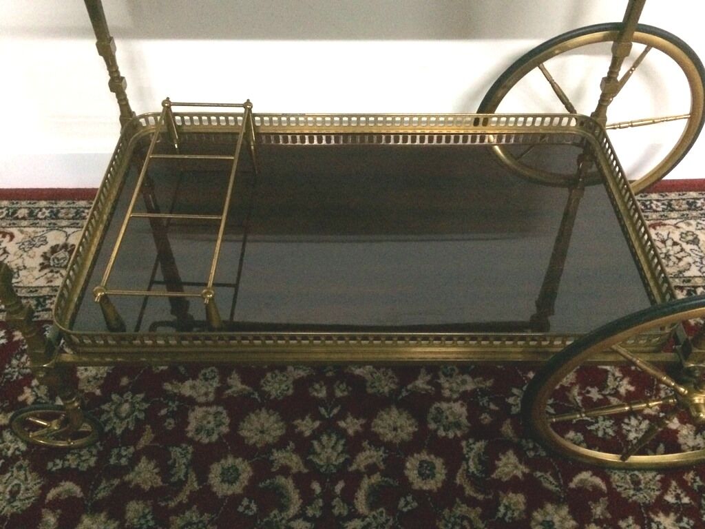 Serving table Hollywood Regency 50/60