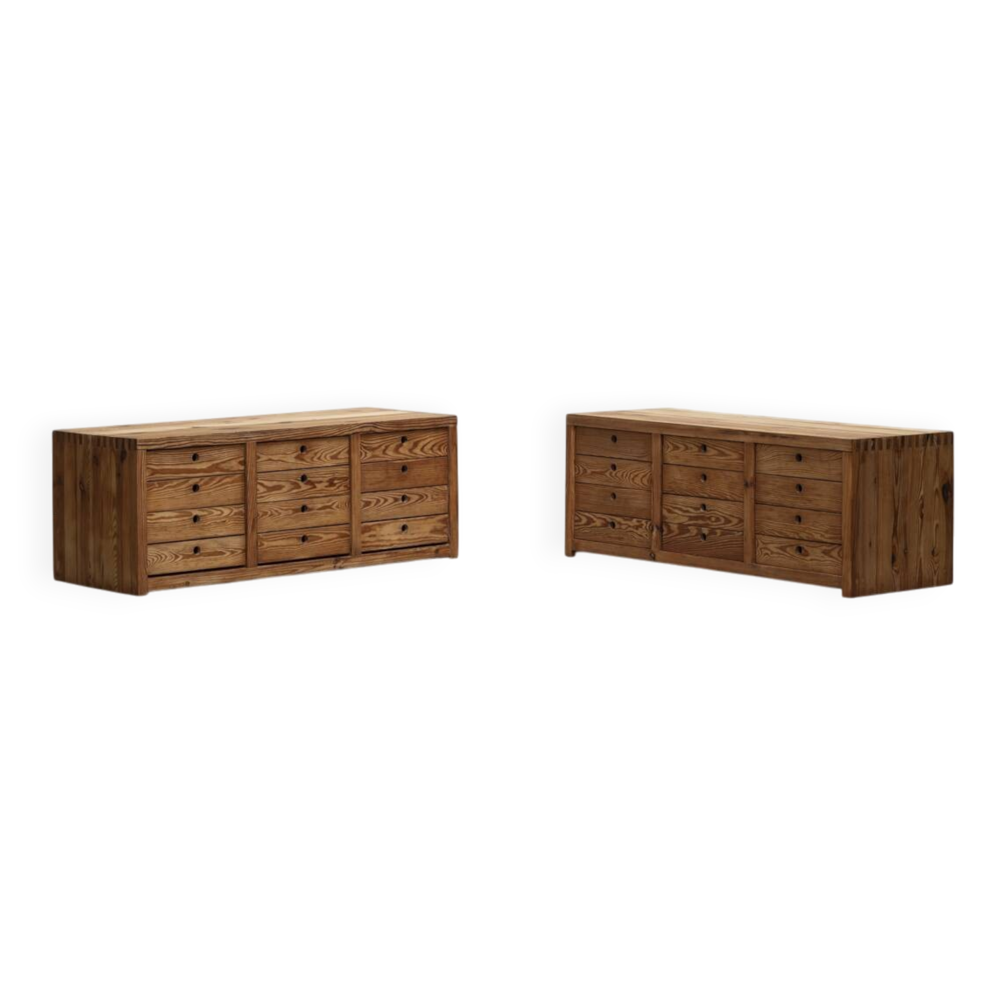 Set of 2 sideboards by Ate van Apeldoorn for Houtwerk Hattem