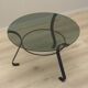 Glass coffee table, Danish design, 1970s, production: Denmark