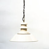 Creamy white perforated neck suspension