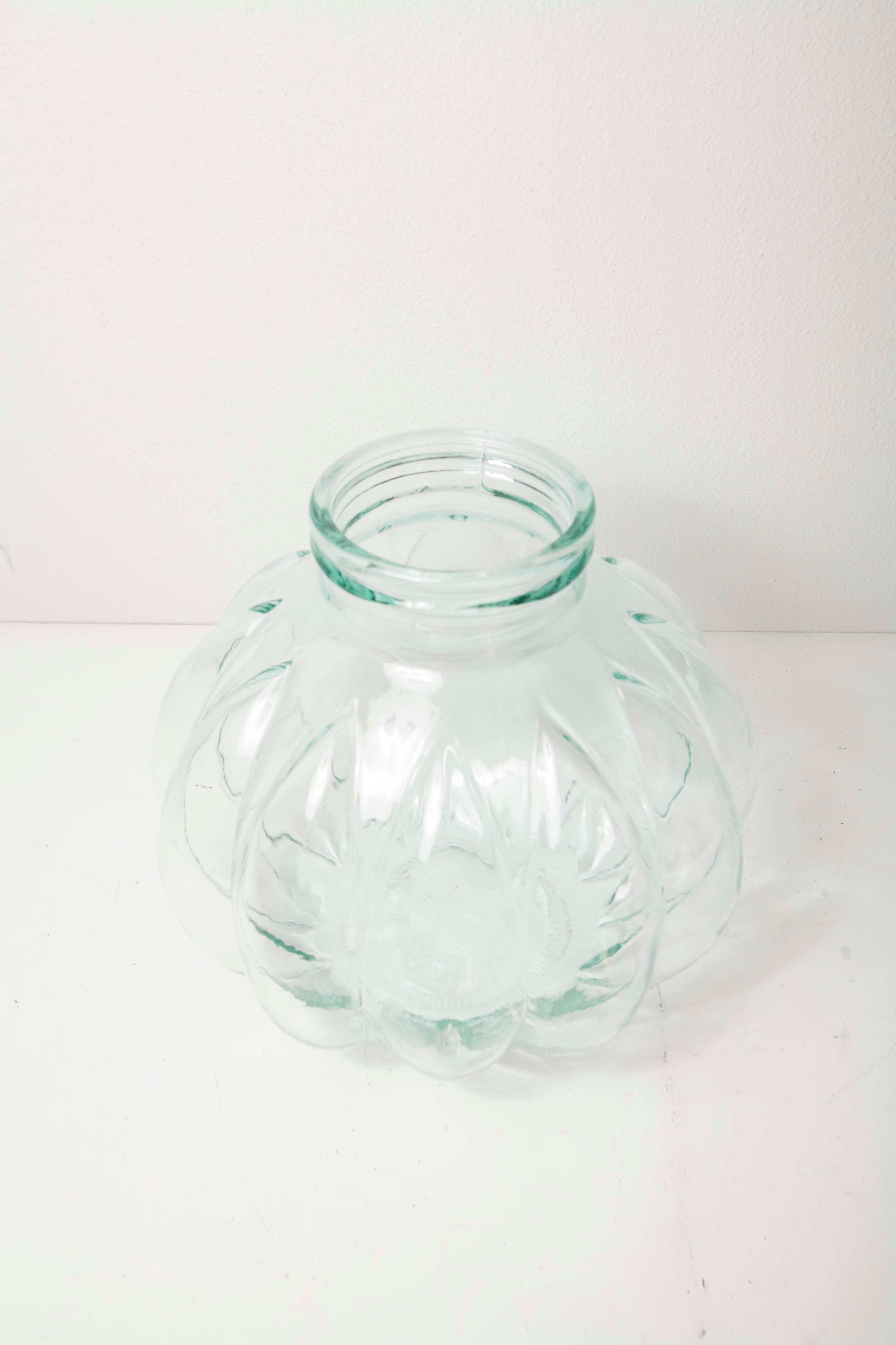 Glass canister from the 1960s