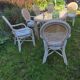 Rattan garden furniture, 1960s Vivai del sud