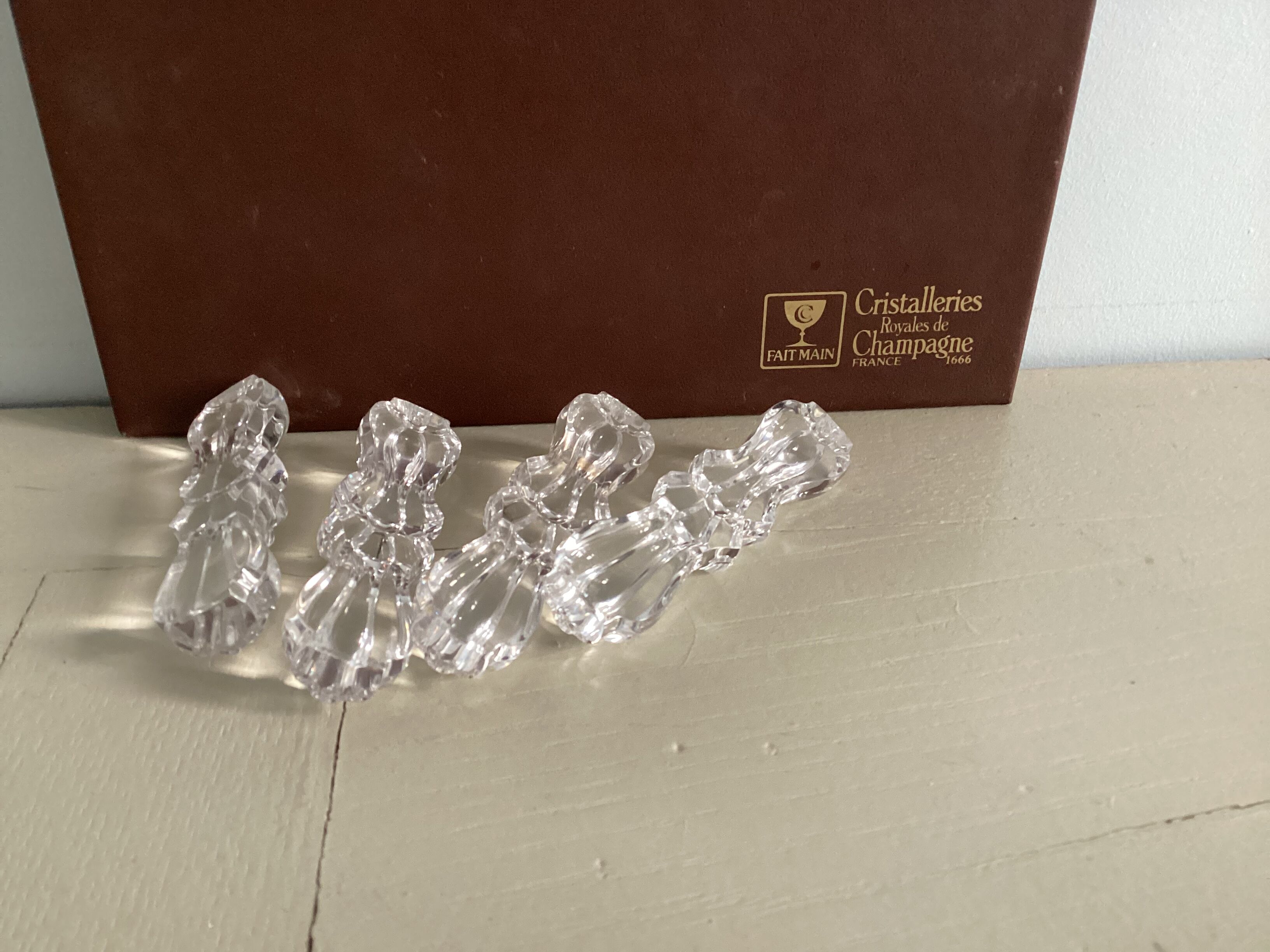 Porte-couteaux cristal