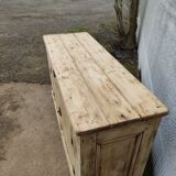 Parisian buffet in natural wood