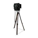 Theatre projector and wooden tripod