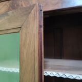 Louis Philippe walnut bookcase
