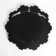 Gigantic rare heavy Sunburst mirror wall clock from the 1970s | Ø 70 cm