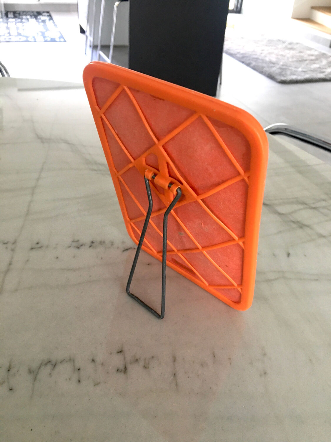 1970s vintage pop table mirror