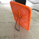 1970s vintage pop table mirror