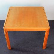 Table basse pliante carrée danoise vintage