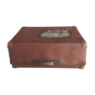 Old trunk, large vintage suitcase