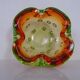 Sommerso Murano Glass Ashtray, Italy, 1960s