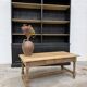 Table basse en chêne fin XIXème