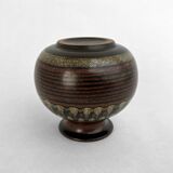 Petit vase en grés émaillée KMK • Vintage 80s • West Germany