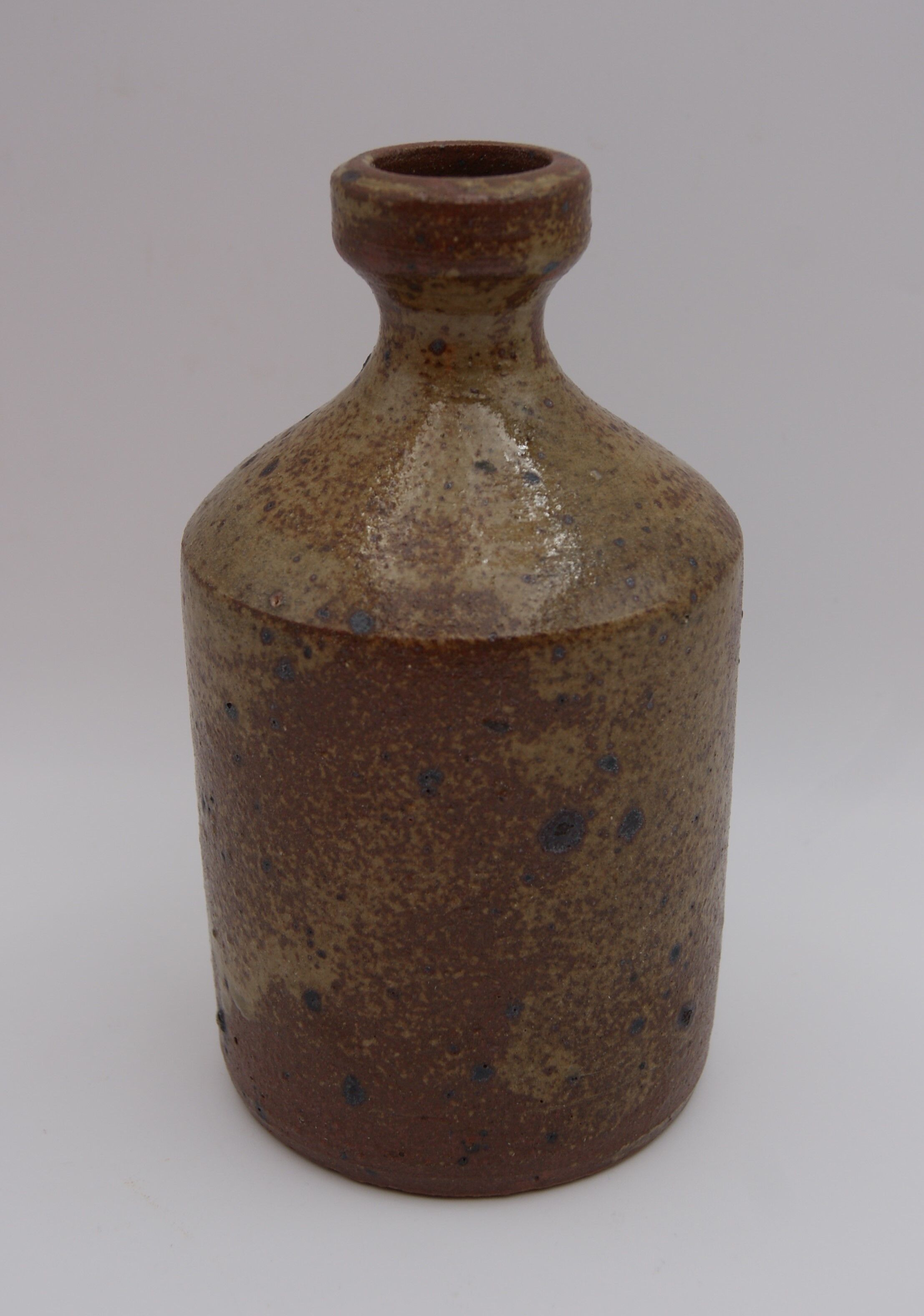 Vintage pyrity stoneware bottle
