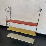 Vintage 1950 Tomado bookshelves pocket D.Dekker - 61 x 48 cm