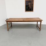 Table de ferme en hêtre XL