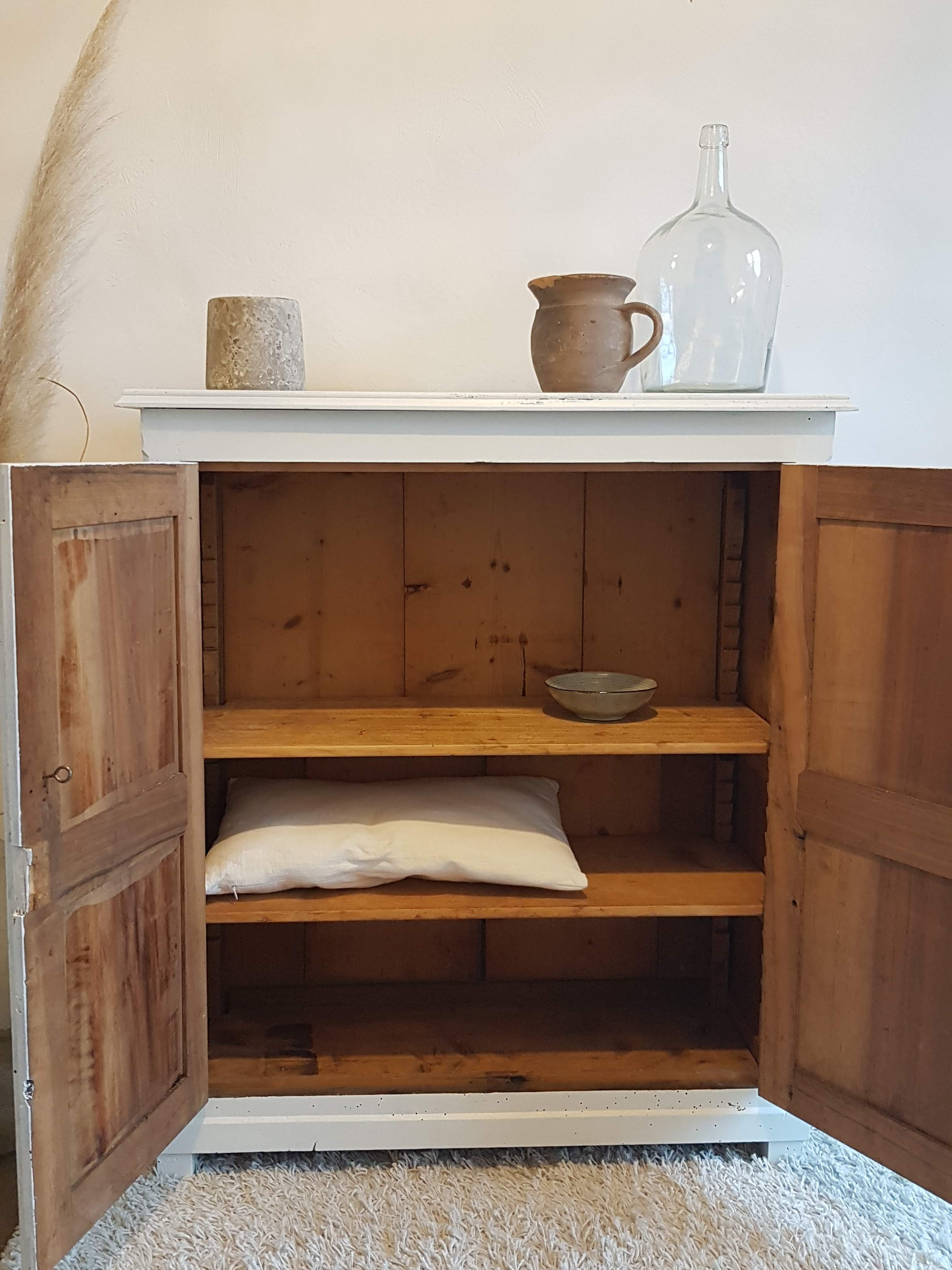 Old white Parisian buffet