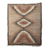 5 x 8, hemp-cotton handwoven kilim area rug