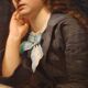 Grand portrait de dame peint au XIXe siècle
