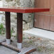Table de bistrot vintage