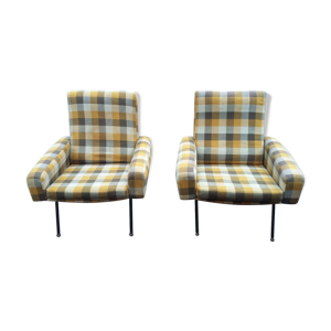 Paire de fauteuils Troïka par