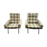 Troika armchairs by Paul Geoffroy for Airborne 50