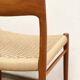 Mid-Century Model 75 Chairs in Teak by Niels O. Møller for J.L. Moller, 1950, Set of 2