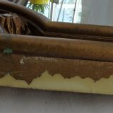 Resin mirror with false parcloses 210x106cm