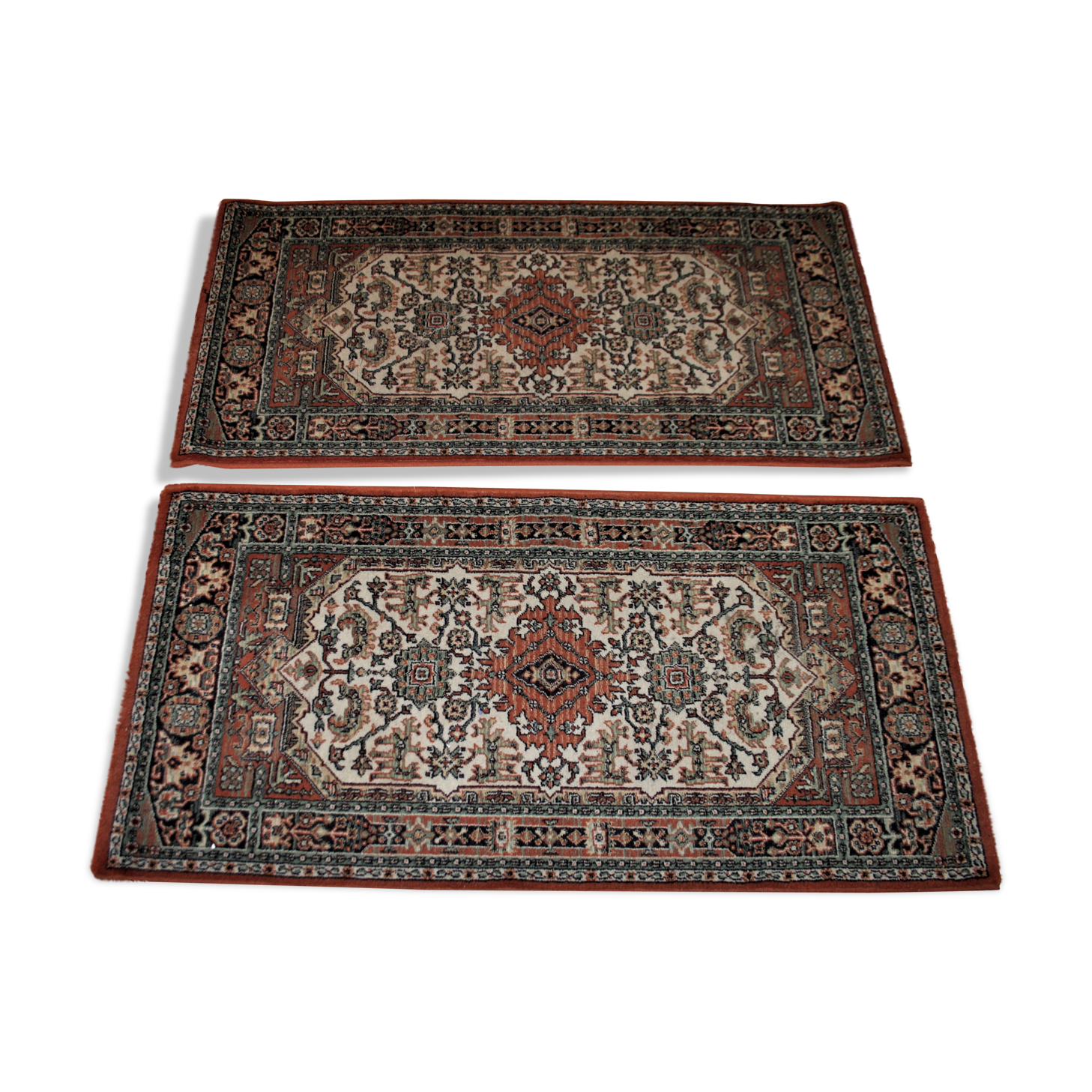 Pair Turkish carpets 120x60cm