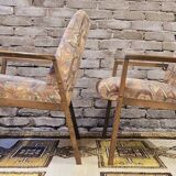 Pair of vintage Danish armchairs from the 1970s