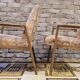 Pair of vintage Danish armchairs from the 1970s