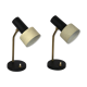 Lampes de table à cône réglables italiennes
